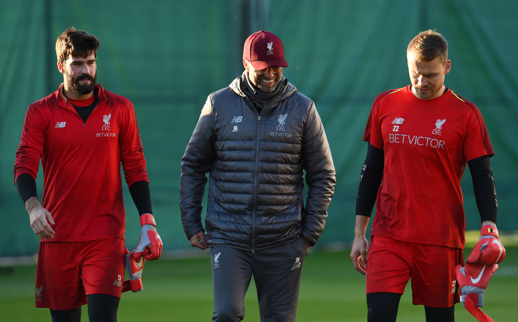 Liverpool FC Training Session