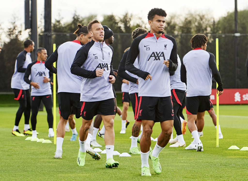 Liverpool FC Training Session And Press Conference
