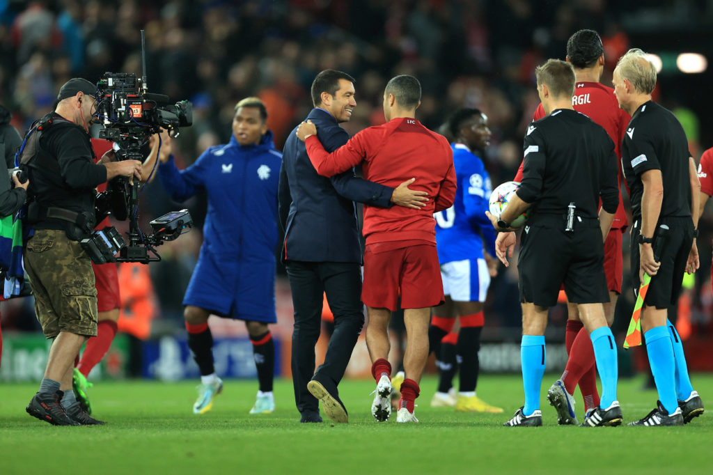 Liverpool FC v Rangers FC: Group A - UEFA Champions League