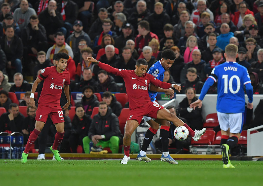 Liverpool FC v Rangers FC: Group A - UEFA Champions League