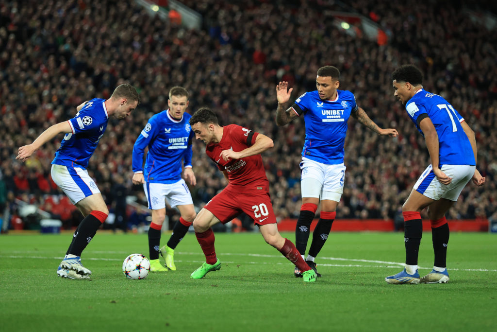 Liverpool FC v Rangers FC: Group A - UEFA Champions League