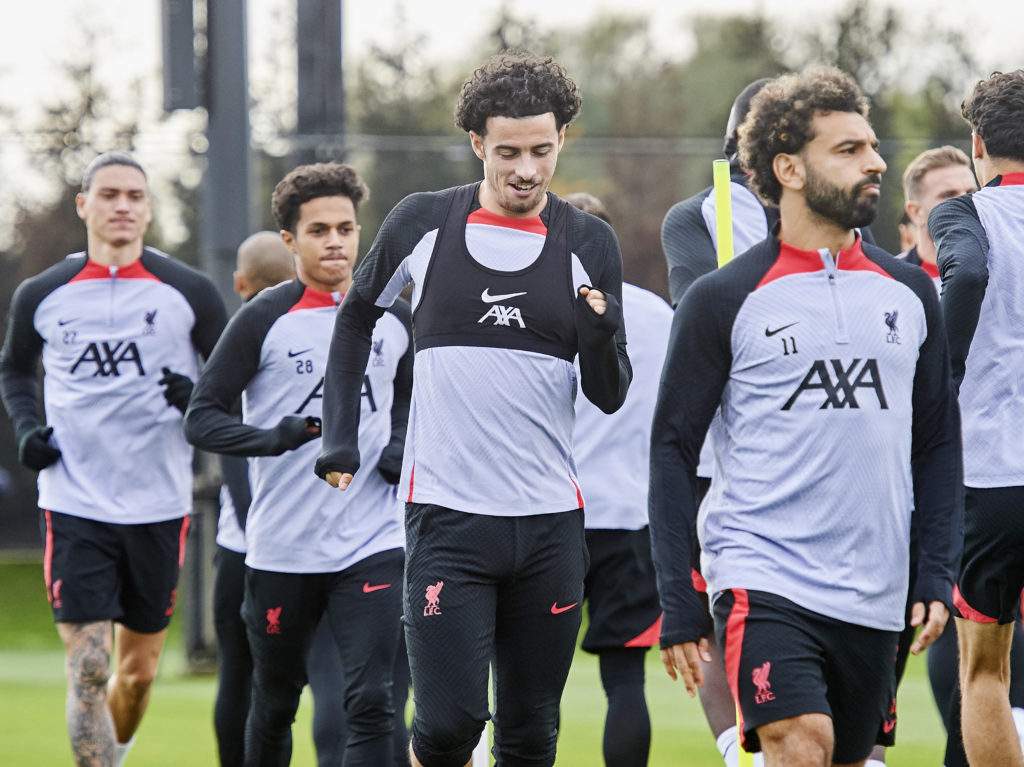 Liverpool FC Training Session