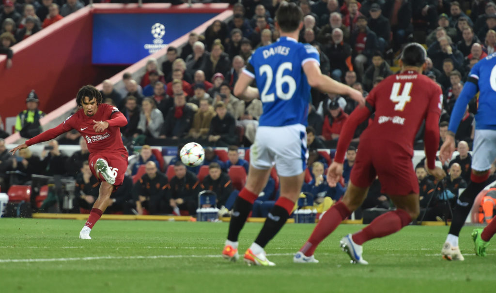 Liverpool FC v Rangers FC: Group A - UEFA Champions League