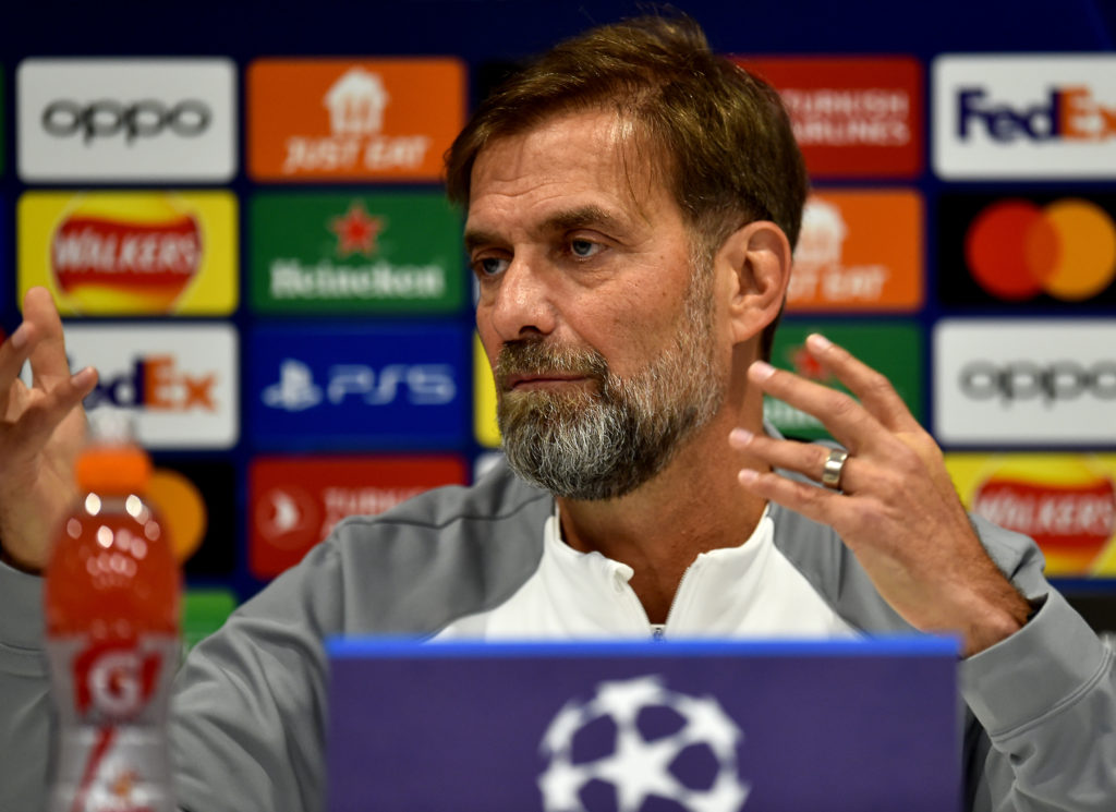 Liverpool Press Conference - UEFA Champions League