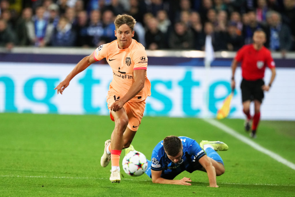 Club Brugge KV v Atletico Madrid: Group B - UEFA Champions League
