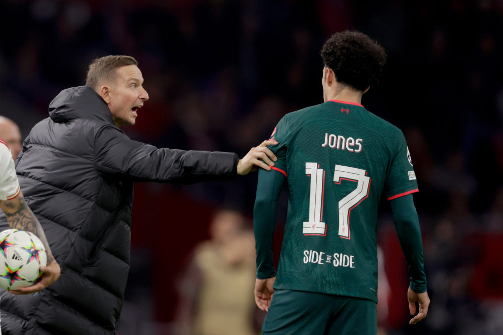 Jones says there's a special reason behind his Liverpool shirt number
