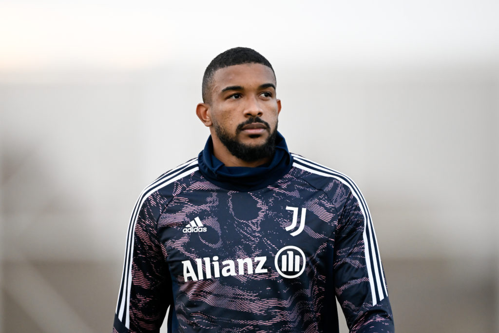 Gleison Bremer training for Juventus