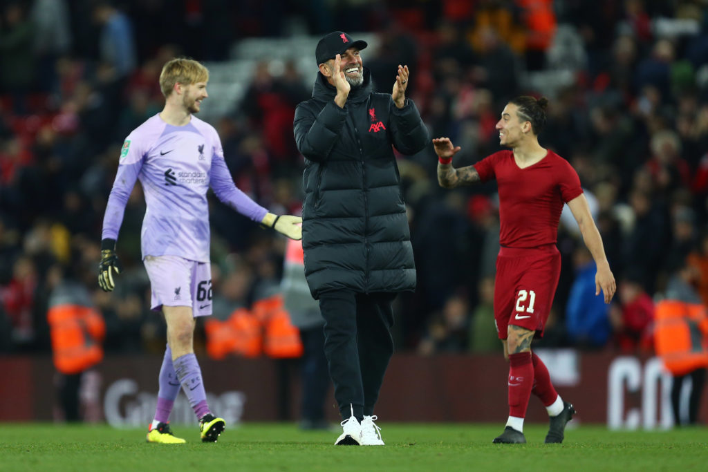 Liverpool v Derby County - Carabao Cup Third Round