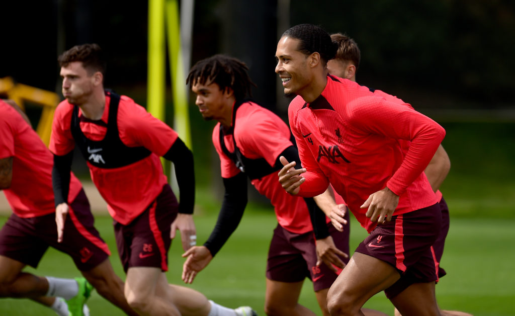 Liverpool Training Session