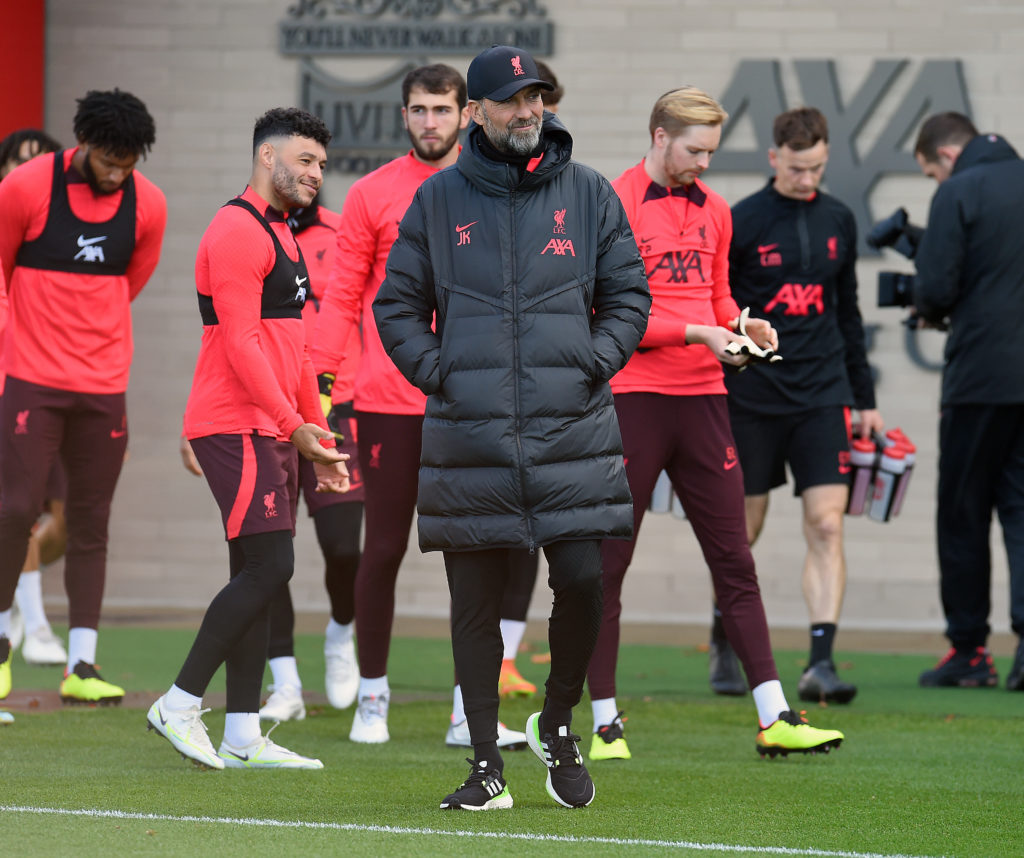 Liverpool Training Session