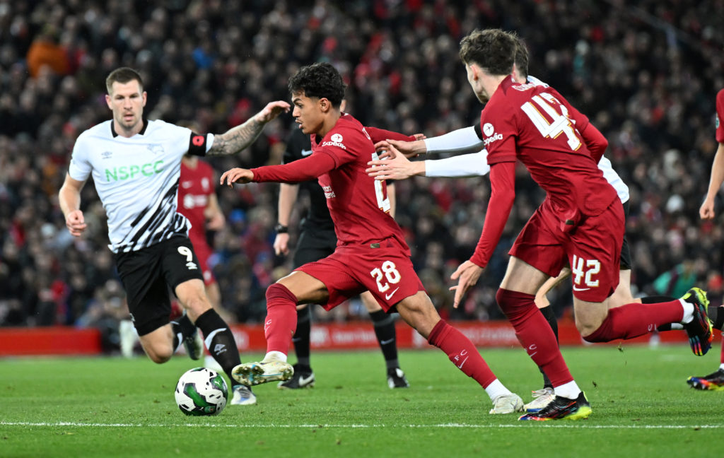 Liverpool v Derby County - Carabao Cup Third Round
