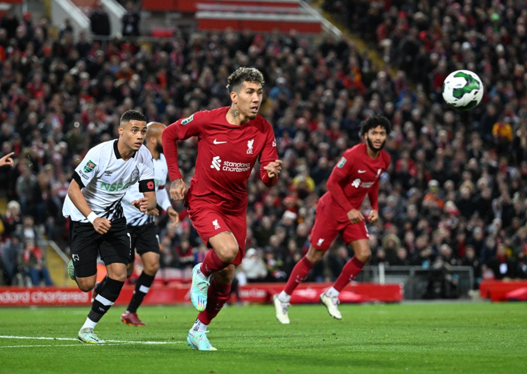 Liverpool v Derby County - Carabao Cup Third Round