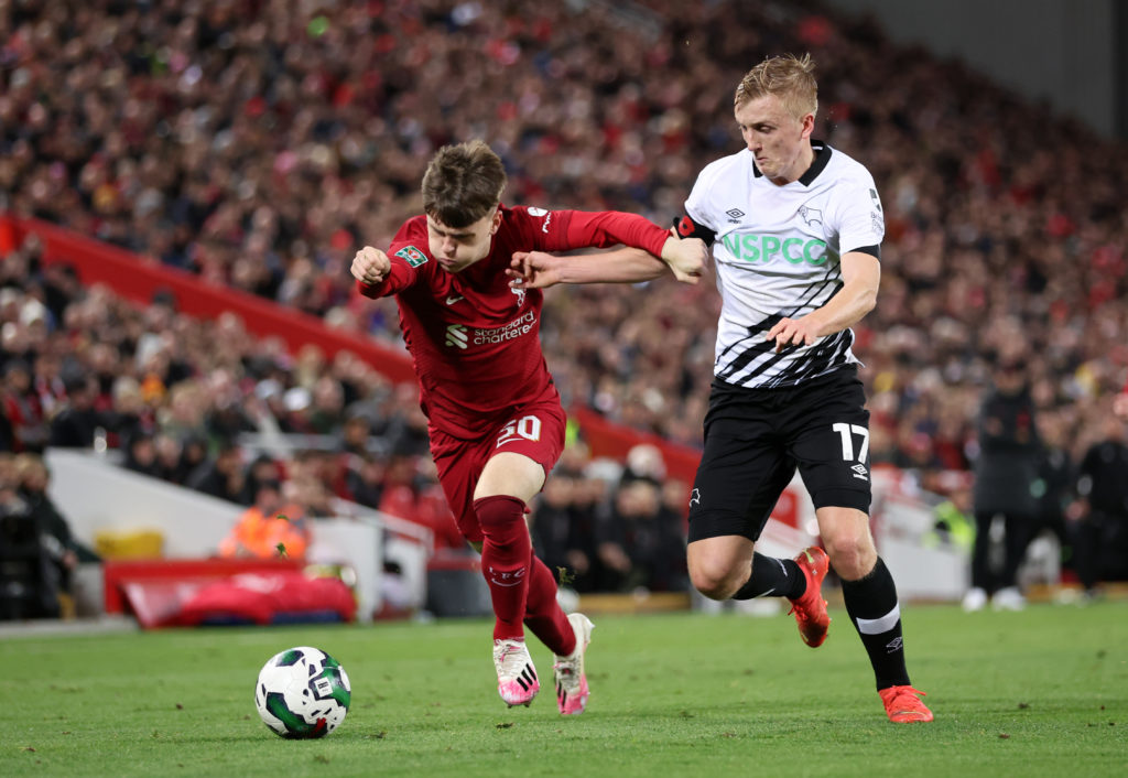 Liverpool v Derby County - Carabao Cup Third Round