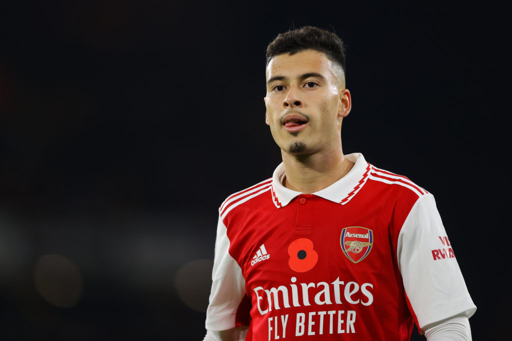 Gabriel Martinelli of Arsenal during the Premier League match between Wolverhampton Wanderers and Arsenal FC at Molineux