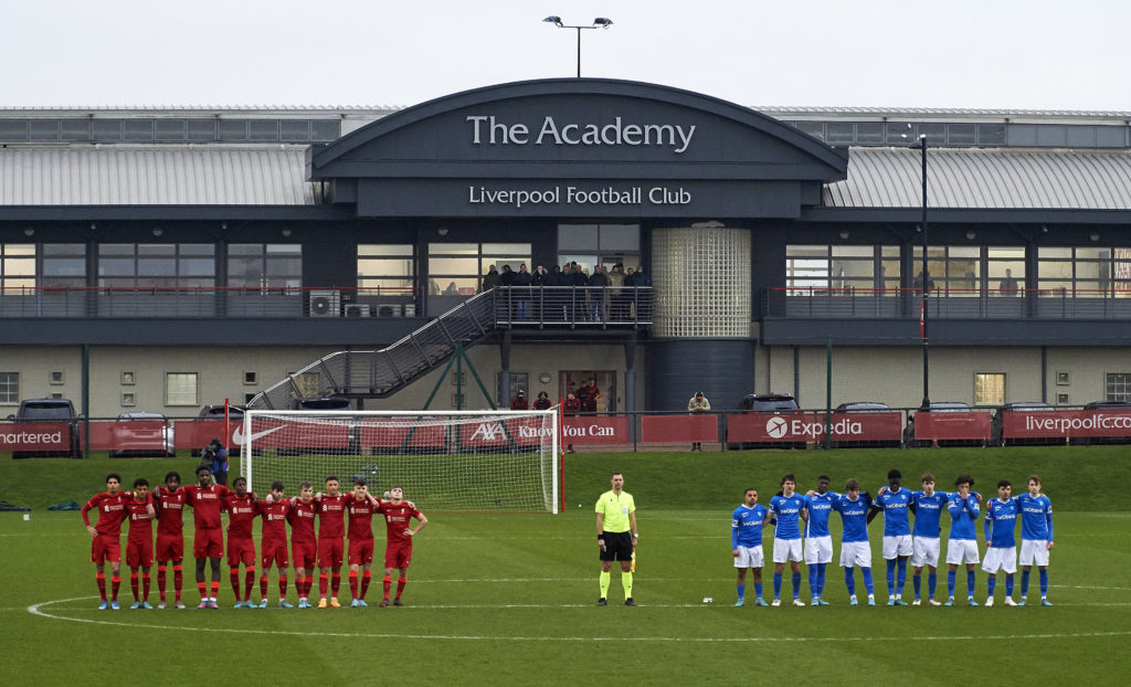 Liverpool FC v KRC Genk: Round Of Sixteen - UEFA Youth League