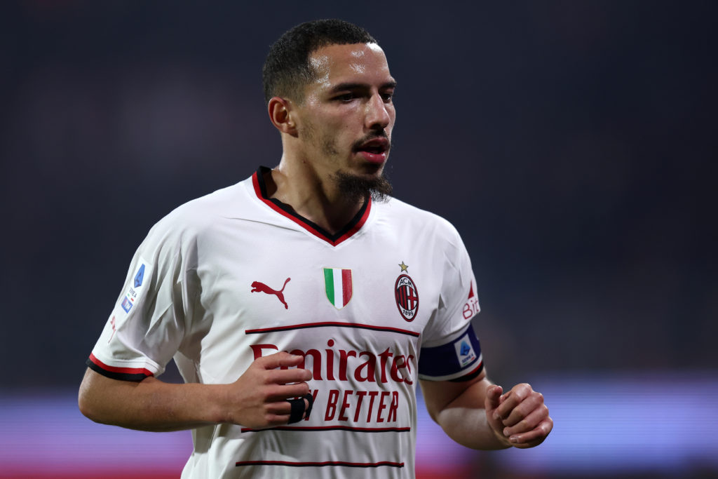 Ismael Bennacer of Ac Milan looks on during the Serie A