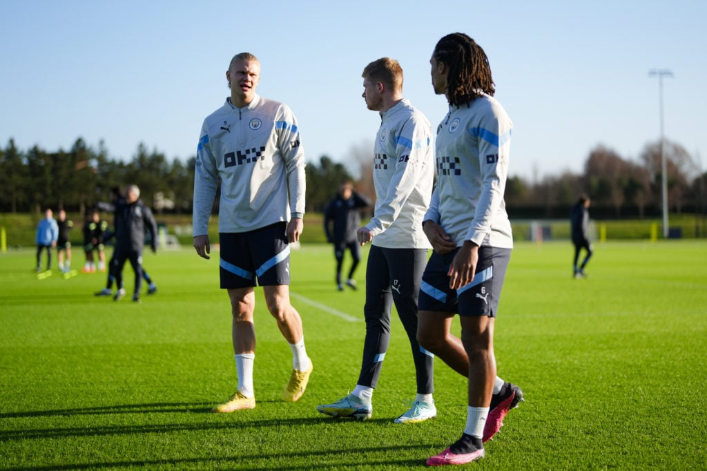 Manchester City Training Session
