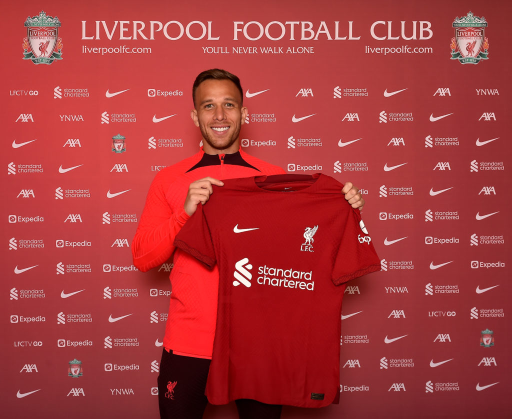 Liverpool Unveil New Signing Arthur Melo