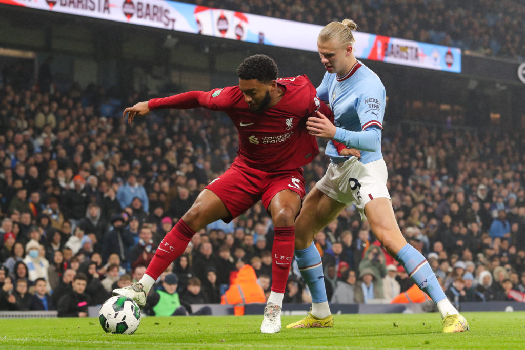 Manchester City v Liverpool - Carabao Cup Fourth Round