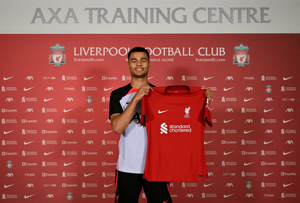 Liverpool Unveil new Signing Cody Gakpo
