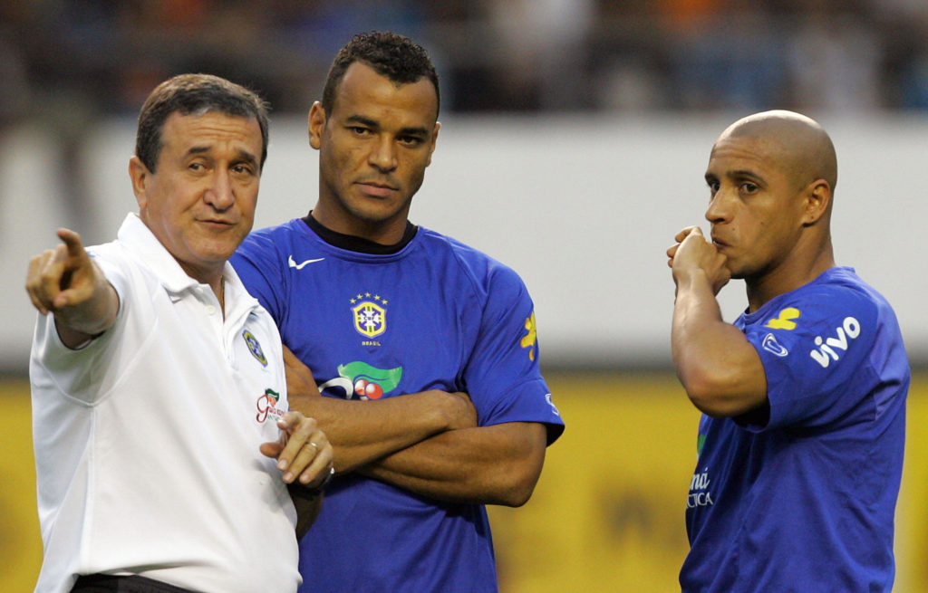 Brazil's soccer team coach Carlos Albert