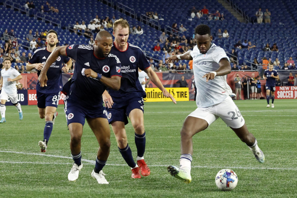 SOCCER: AUG 31 MLS - Chicago Fire at New England Revolution