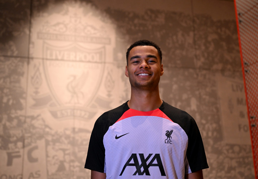 Liverpool Unveil new Signing Cody Gakpo