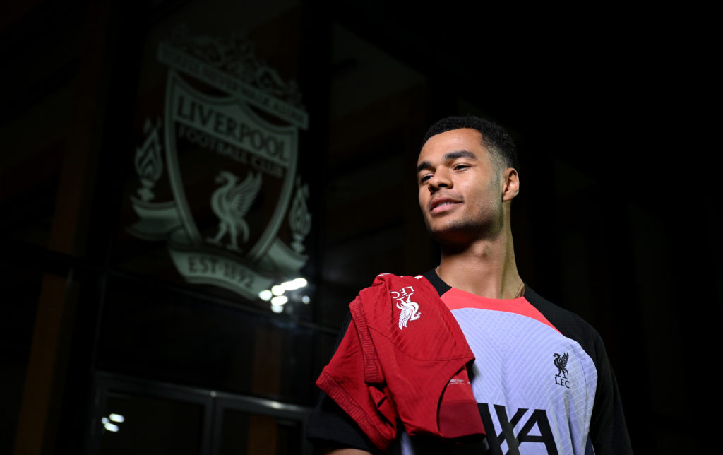 Liverpool Unveil new Signing Cody Gakpo