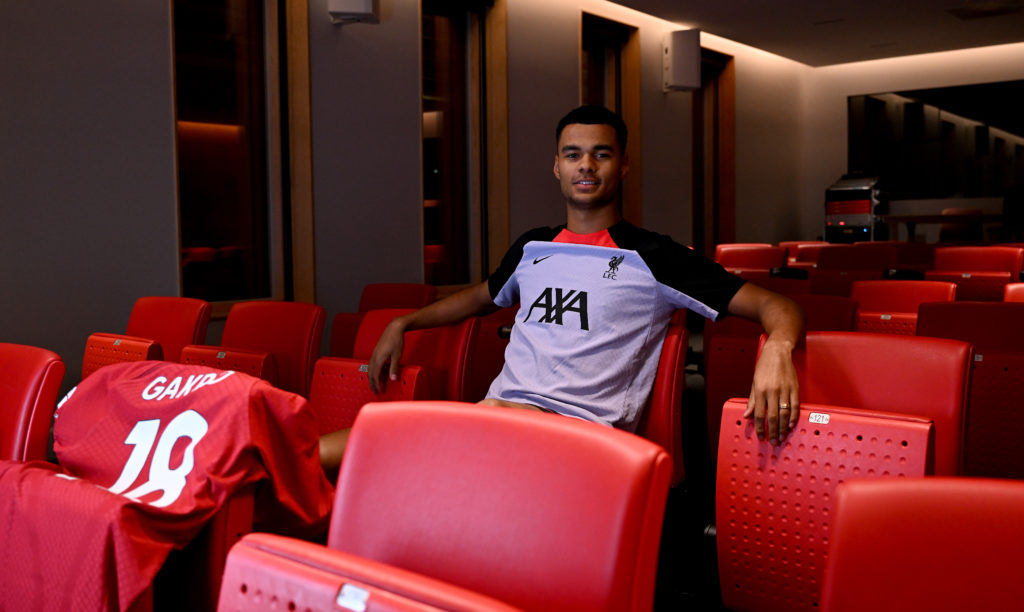 Liverpool Unveil new Signing Cody Gakpo