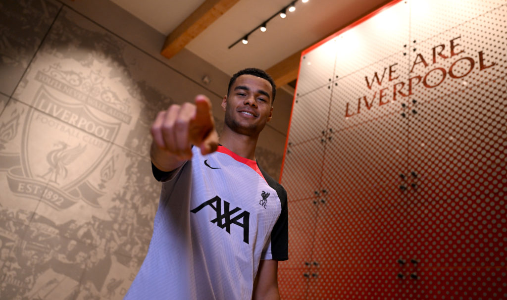 Liverpool Unveil new Signing Cody Gakpo