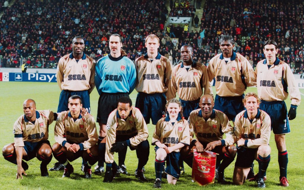 FUSSBALL: CHAMPIONS LEAGUE 01/02, Leverkusen, 19.02.02, BAYER 04 LEVERKUSEN, ARSENAL LONDON FC 1:1