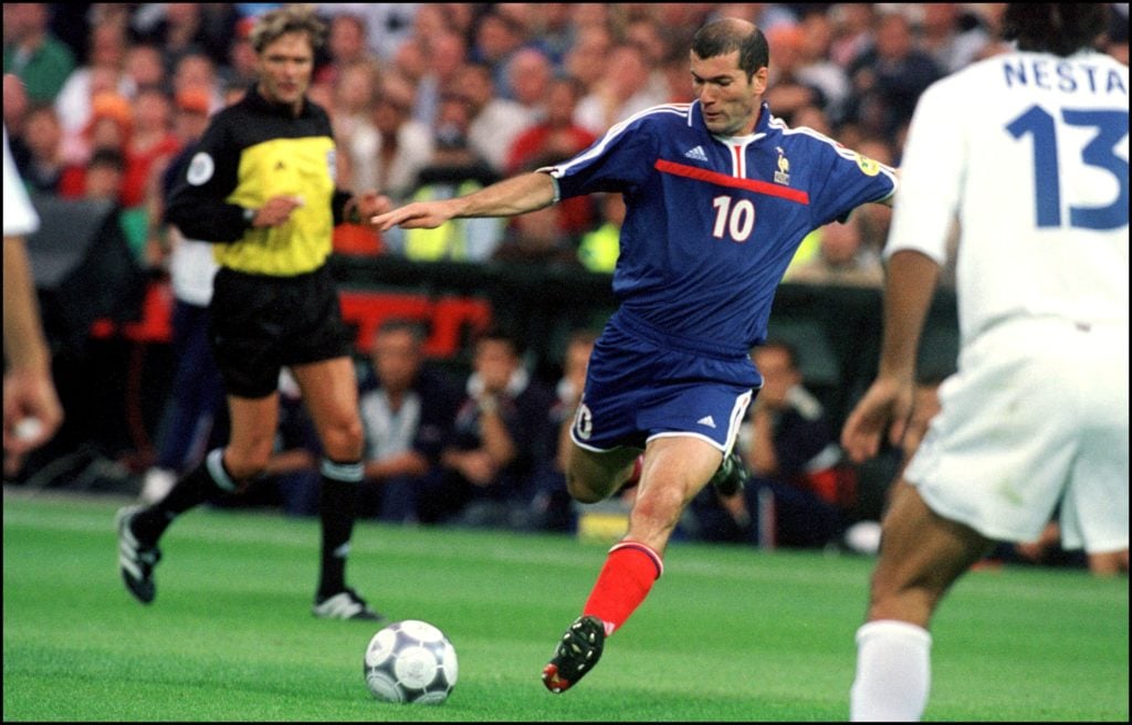 Euro 2000: France Defeats Italy 2 - 1 In Rotterdam, Netherlands On July 02, 2000.