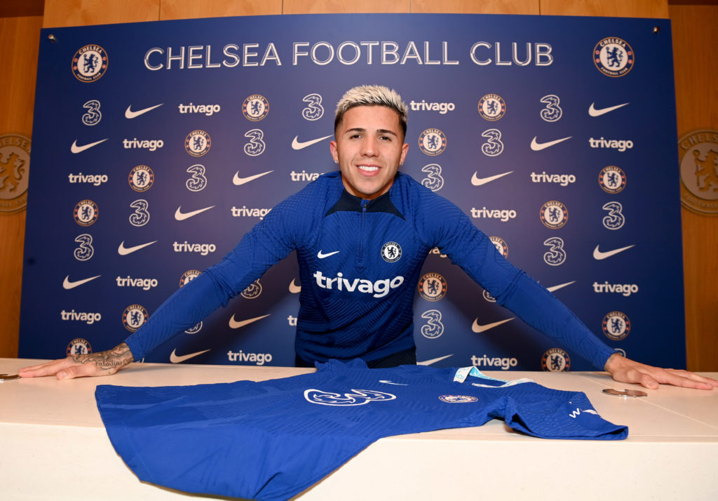 Chelsea Unveil New Signing Enzo Fernandez