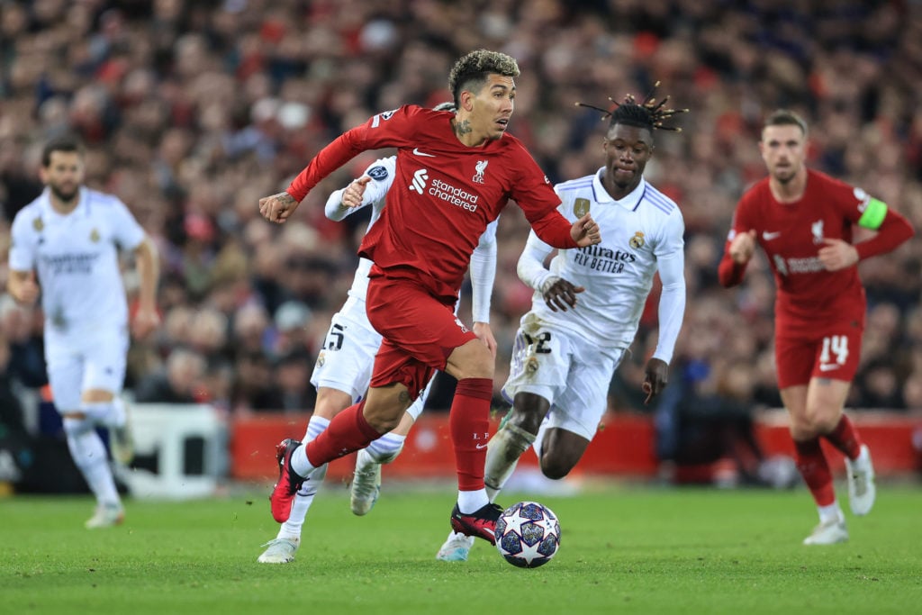 Liverpool FC v Real Madrid: Round of 16 Leg One - UEFA Champions League