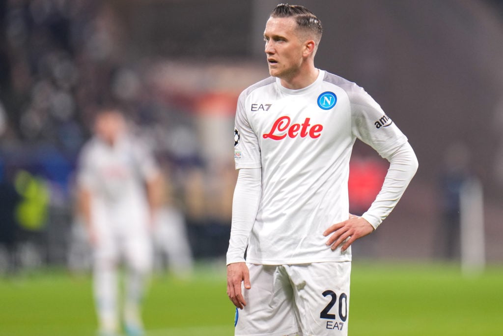 Eintracht Frankfurt v SSC Napoli: Round of 16 Leg One - UEFA Champions League