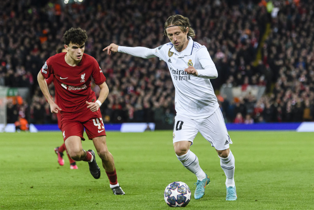 Liverpool FC v Real Madrid: Round of 16 Leg One - UEFA Champions League