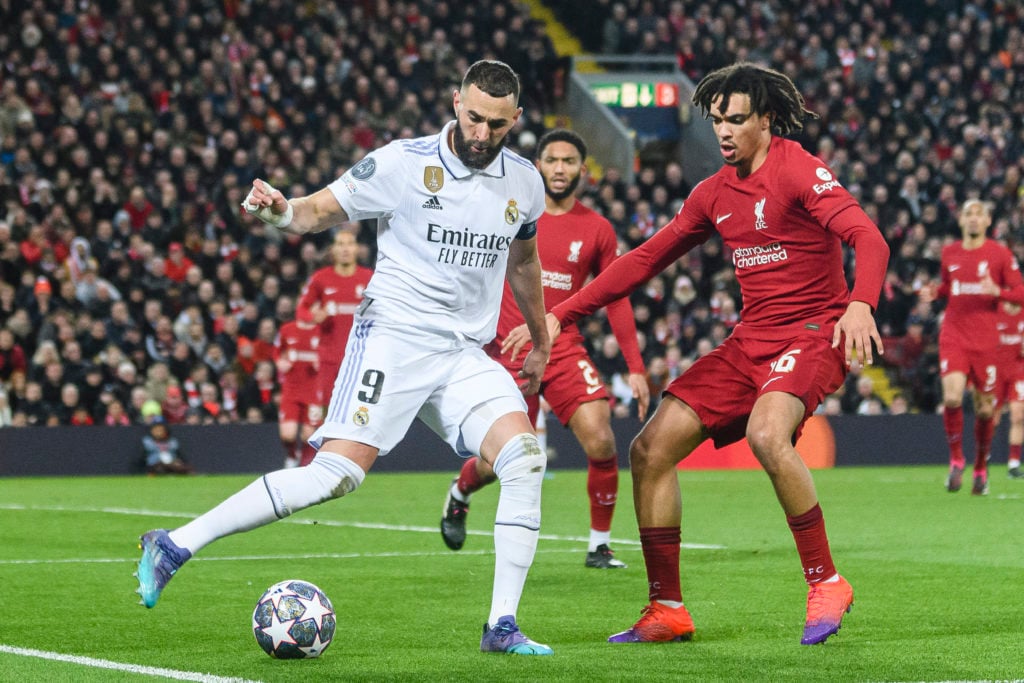 Liverpool FC v Real Madrid: Round of 16 Leg One - UEFA Champions League