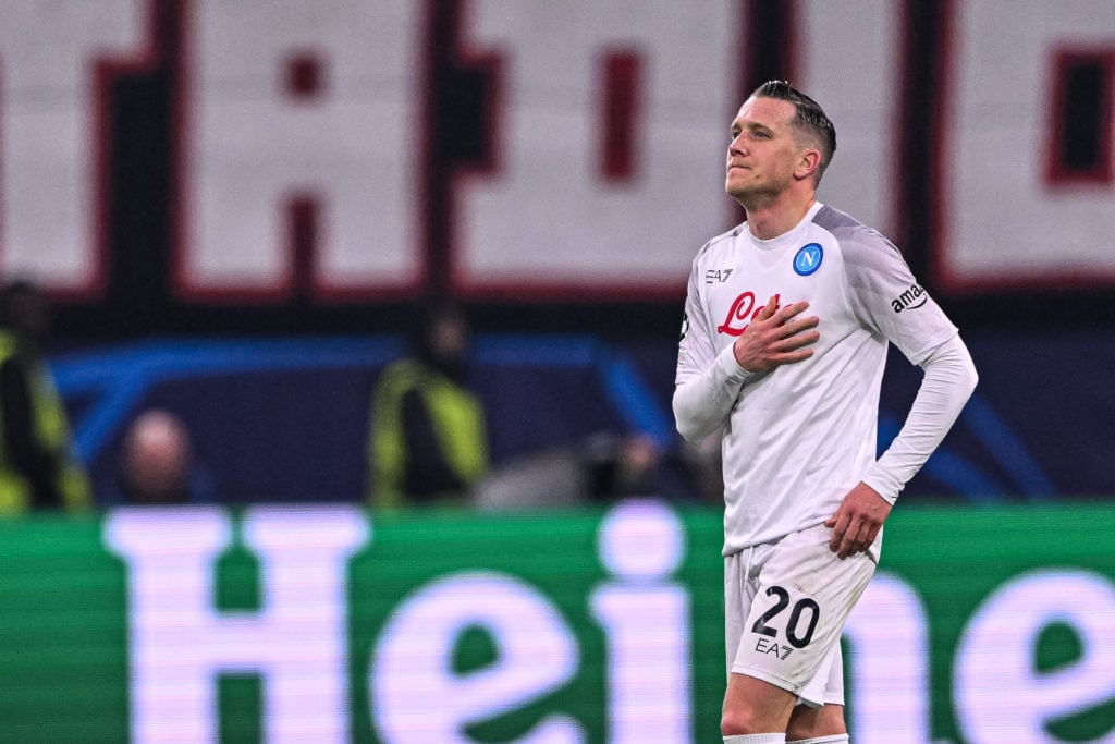 Eintracht Frankfurt v SSC Napoli: Round of 16 Leg One - UEFA Champions League