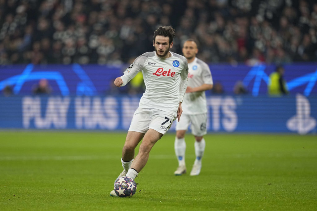 Eintracht Frankfurt v SSC Napoli: Round of 16 Leg One - UEFA Champions League