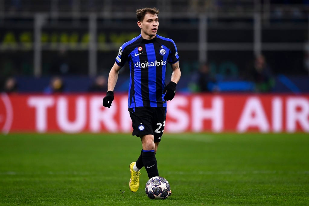 Nicolo Barella of FC Internazionale in action during the