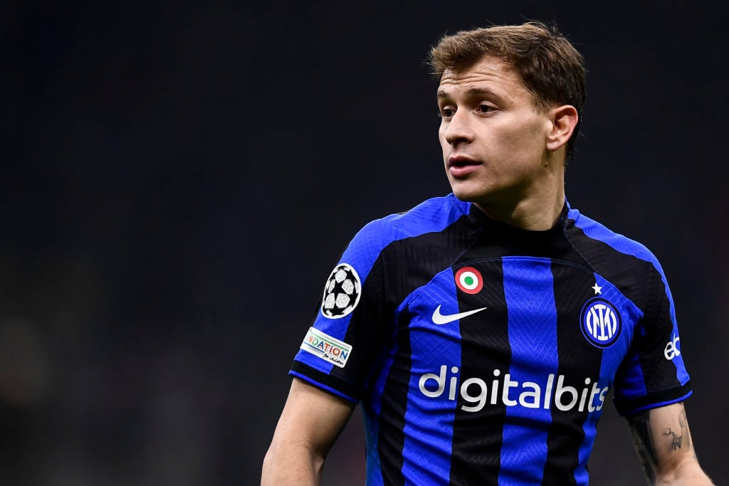 Nicolo Barella of FC Internazionale looks on during the UEFA