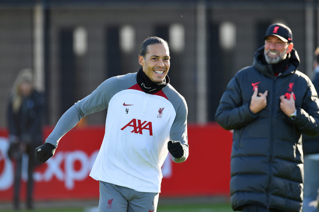 Liverpool Training Session