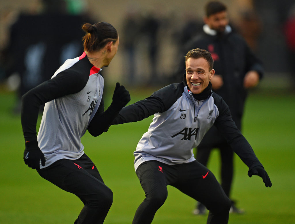 Liverpool FC Training Session And Press Conference