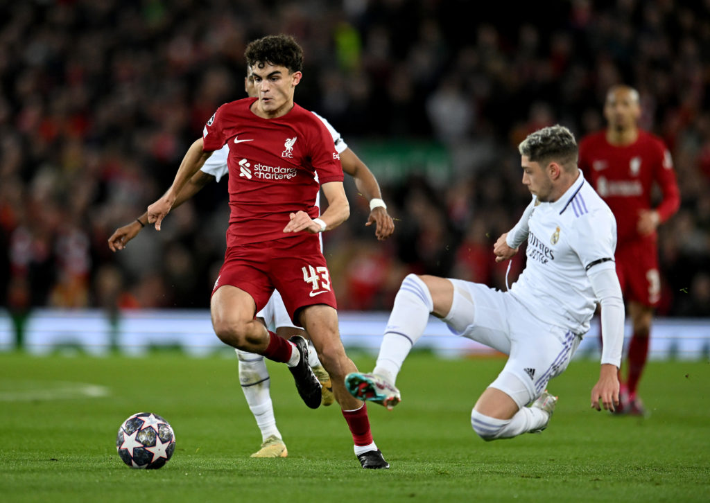Liverpool FC v Real Madrid: Round of 16 Leg One - UEFA Champions League