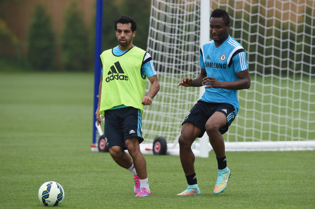 Soccer - Barclays Premier League - Chelsea Training Session - Cobham Training Ground