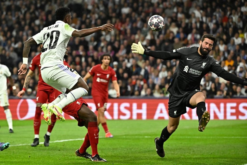 TOPSHOT-FBL-EUR-C1-REAL MADRID-LIVERPOOL