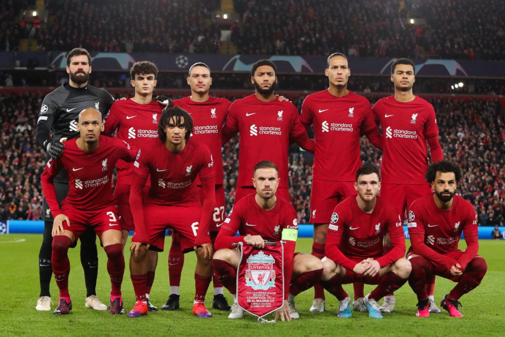 Liverpool FC v Real Madrid: Round of 16 Leg One - UEFA Champions League
