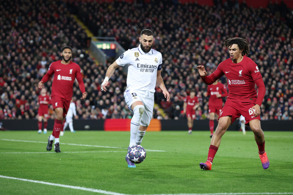 Liverpool FC v Real Madrid: Round of 16 Leg One - UEFA Champions League