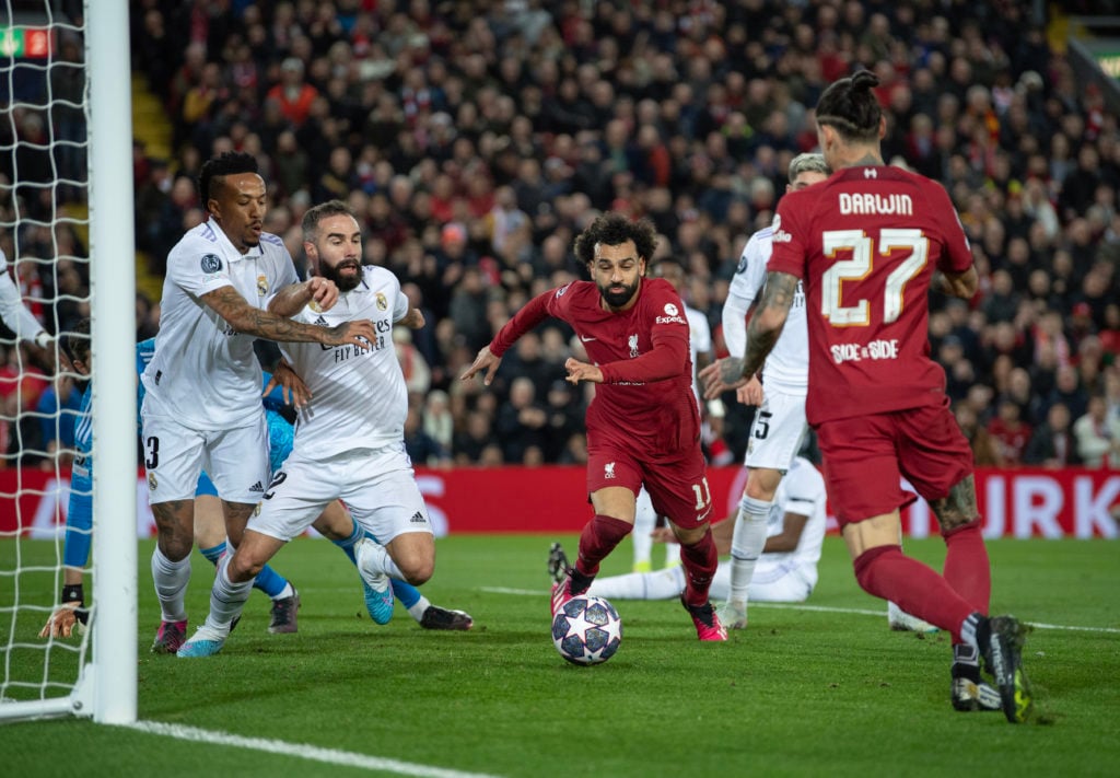 Liverpool FC v Real Madrid: Round of 16 Leg One - UEFA Champions League
