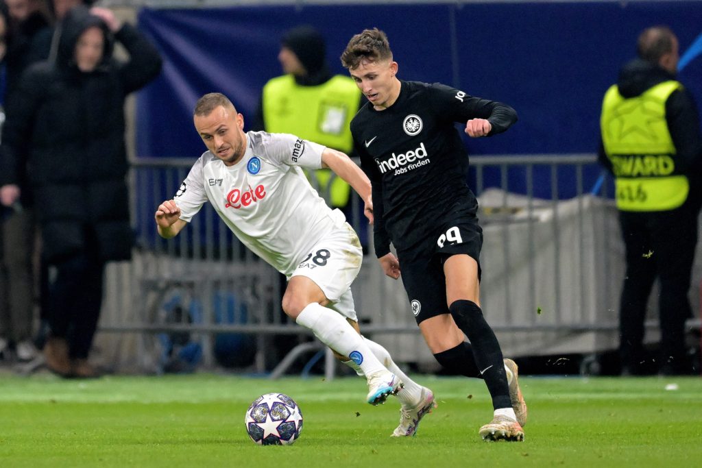 UEFA Champions League Round of 16 Leg One"Eintracht Frankfurt v SSC Napoli"